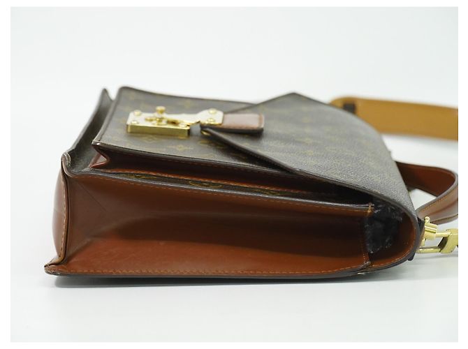 Louis Vuitton Monceau Monogram Canvas Castaño - vista 3