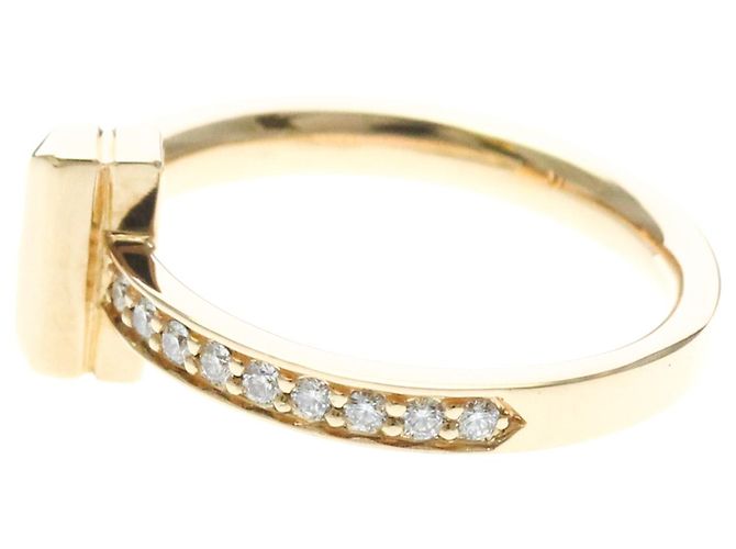 Anello Tiffany & Co. T1 in oro rosa 18K con diamanti Narrow D'oro - vista 3