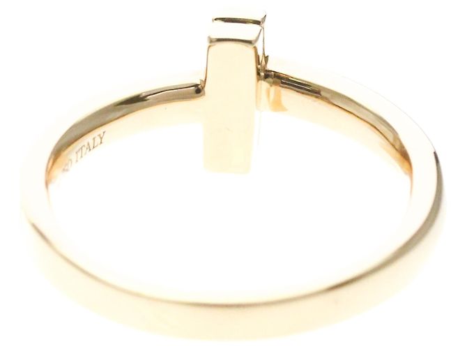 Anello Tiffany & Co. T1 in oro rosa 18K con diamanti Narrow D'oro - vista 6
