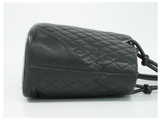 Chanel Cambon Quilted Leather Medium Schwarz - Ansicht 3