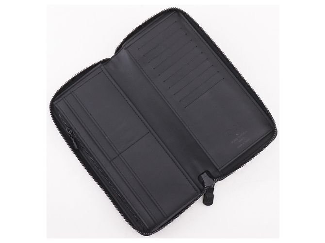 Cartera larga Louis Vuitton en Monogram Shadow Negro - vista 5