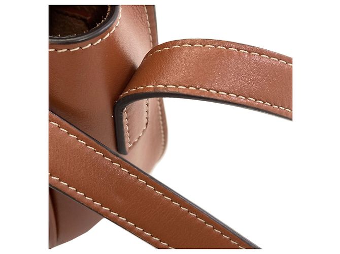 Céline Bolso de hombro Celine Triomphe Castaño - vista 10