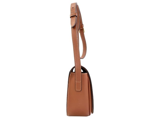 Céline Bolso de hombro Celine Triomphe Castaño - vista 3