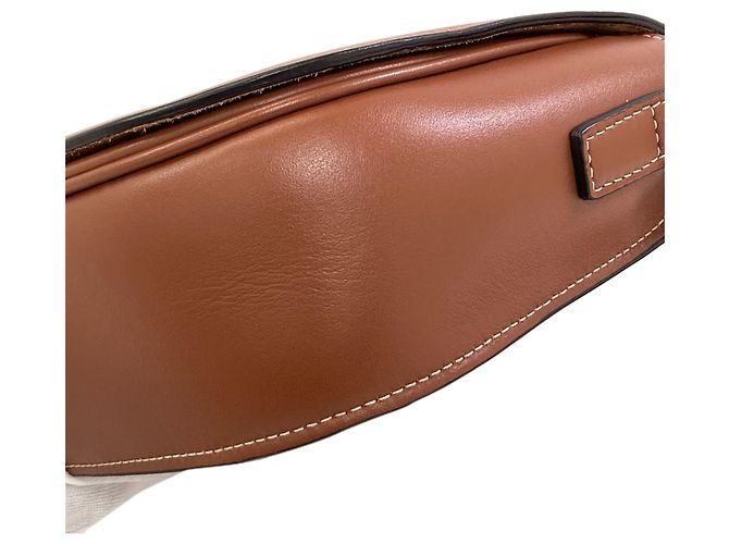 Céline Bolso de hombro Celine Triomphe Castaño - vista 9