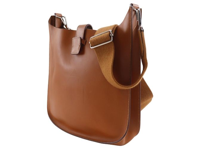 Hermès Borsa a Tracolla Hermes Evelyne Serie Marrone - vista 2