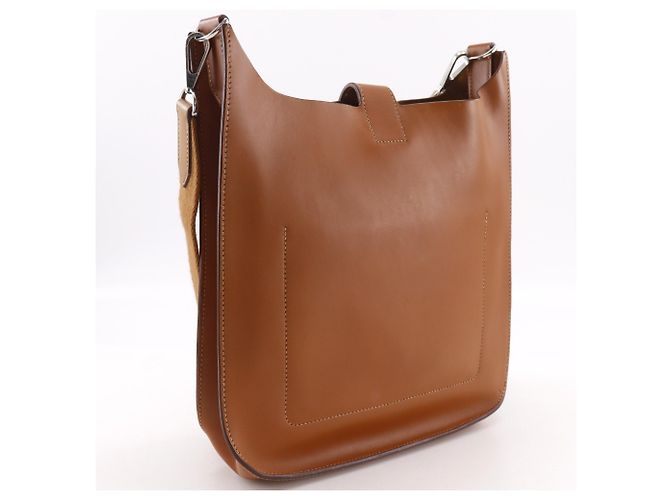 Hermès Borsa a Tracolla Hermes Evelyne Serie Marrone - vista 3