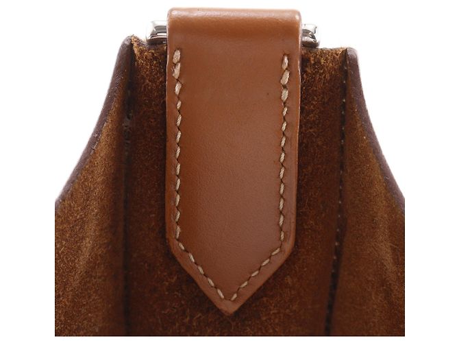 Hermès Borsa a Tracolla Hermes Evelyne Serie Marrone - vista 8