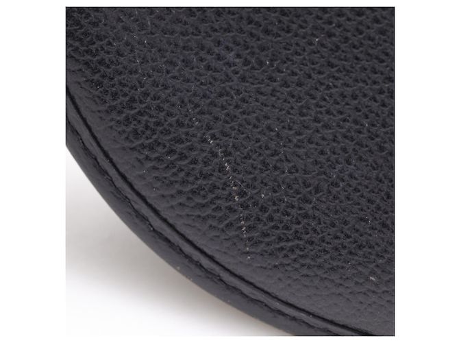Borsa a tracolla in pelle nera Yves Saint Laurent Nero - vista 12