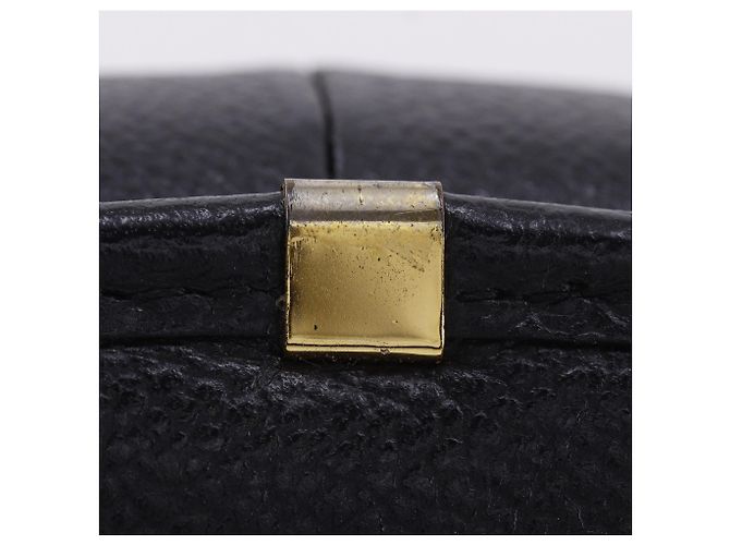 Borsa a tracolla in pelle nera Yves Saint Laurent Nero - vista 16