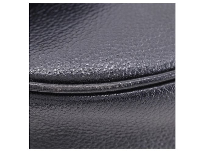 Borsa a tracolla in pelle nera Yves Saint Laurent Nero - vista 4