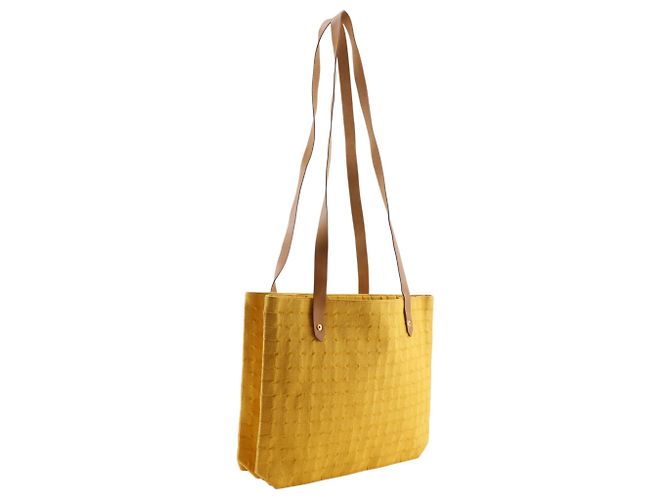 Hermès Hermes Amedaba Hippo de Poche Tote Bag Gelb - Ansicht 3