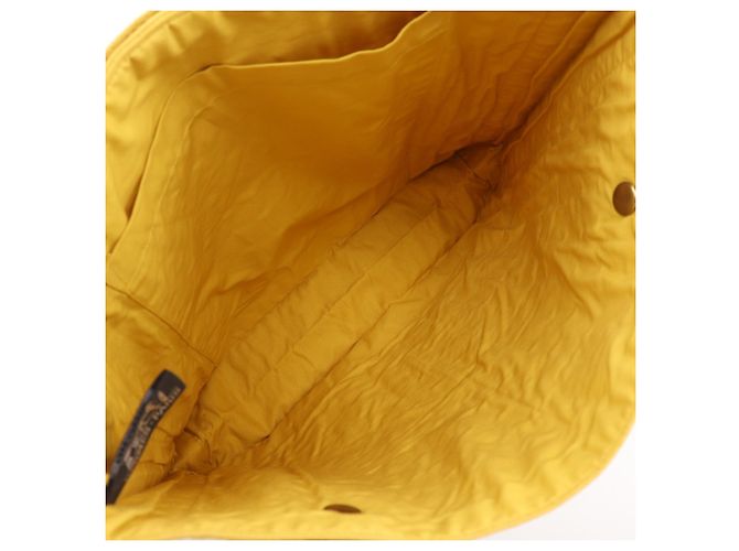 Hermès Hermes Amedaba Hippo de Poche Tote Bag Gelb - Ansicht 5