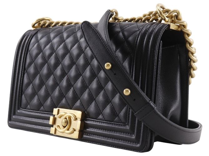 Borsa a tracolla Chanel Boy 25 Nero - vista 2