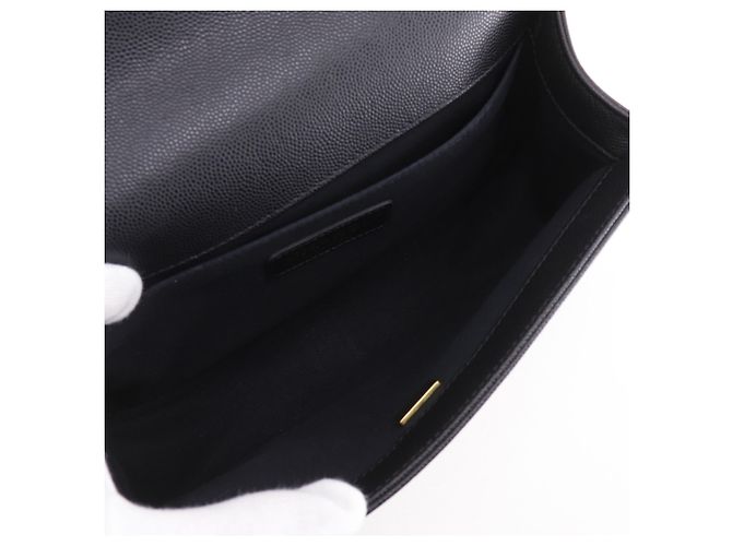 Borsa a tracolla Chanel Boy 25 Nero - vista 5
