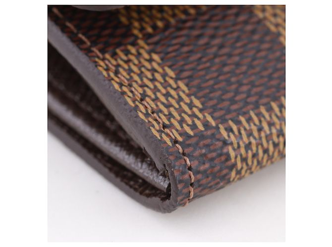 Louis Vuitton Damier Canvas Coin Purse Brown - view 4