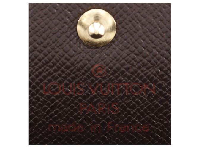Louis Vuitton Damier Canvas Coin Purse Brown - view 9
