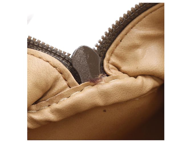 Sac à main Gucci Old Mini Boston Marron - vue 10