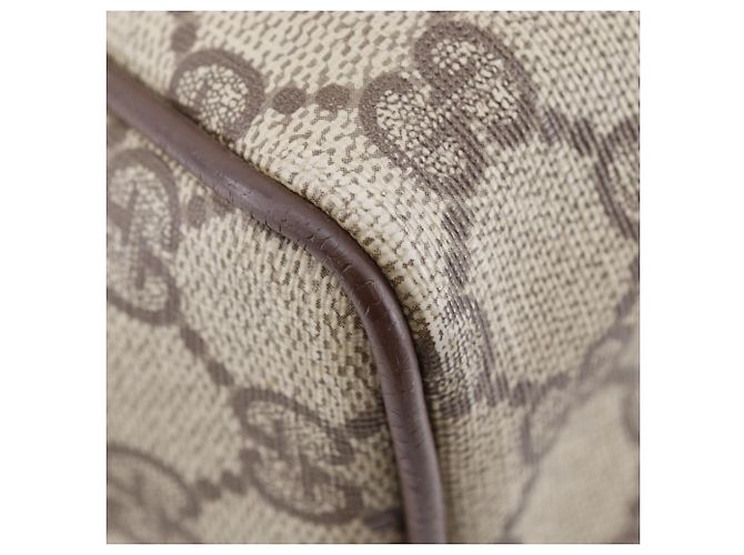 Sac à main Gucci Old Mini Boston Marron - vue 4