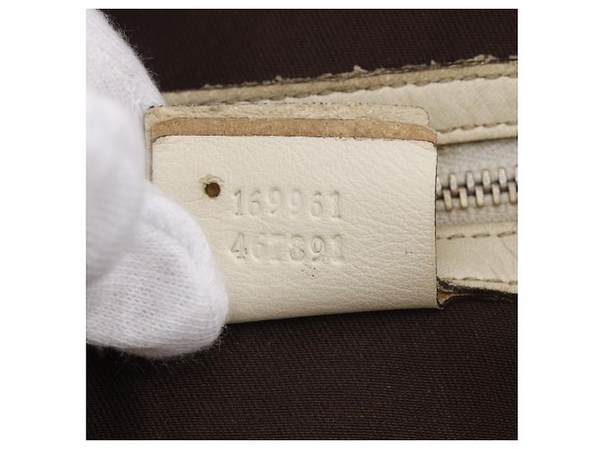 Borsa a tracolla Gucci Bamboo 169961 Marrone - vista 18