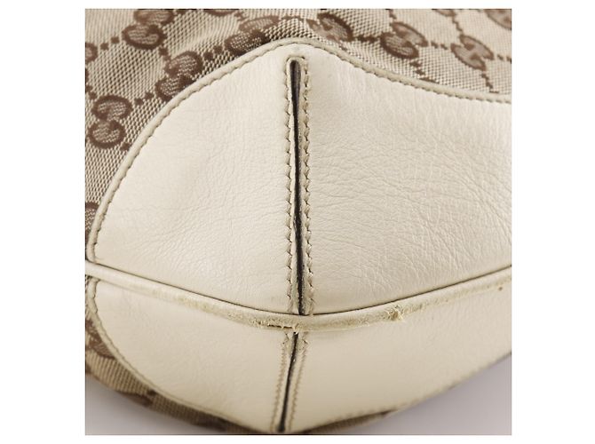 Borsa a tracolla Gucci Bamboo 169961 Marrone - vista 4