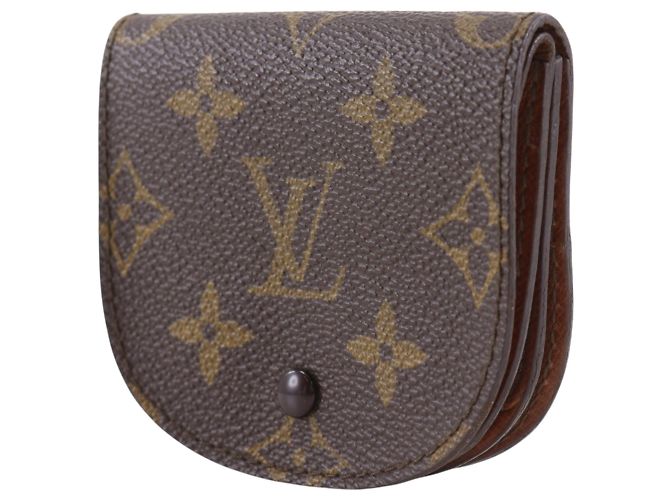 Portamonete Louis Vuitton Monogram Marrone - vista 2