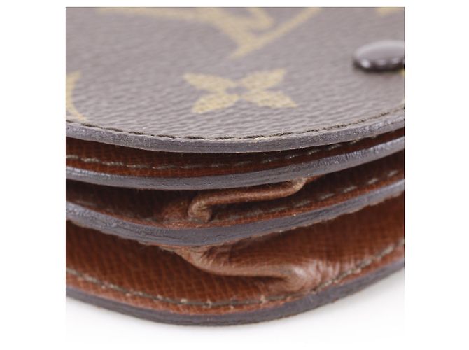 Portamonete Louis Vuitton Monogram Marrone - vista 4