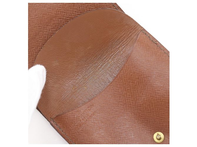Portamonete Louis Vuitton Monogram Marrone - vista 9