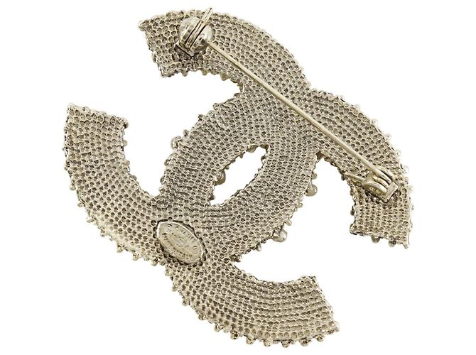 Broche Chanel Coco Mark Plata - vista 2