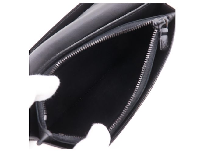 Louis Vuitton Portefeuille Brazza Long Wallet Preto - vista 7