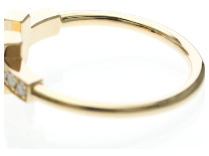 Tiffany & Co. T Wire Oro Rosa 18K con Diamantes Dorado - vista 7