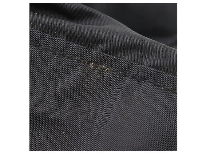 Double Borsa Boston Prada in nylon nero - vista 7