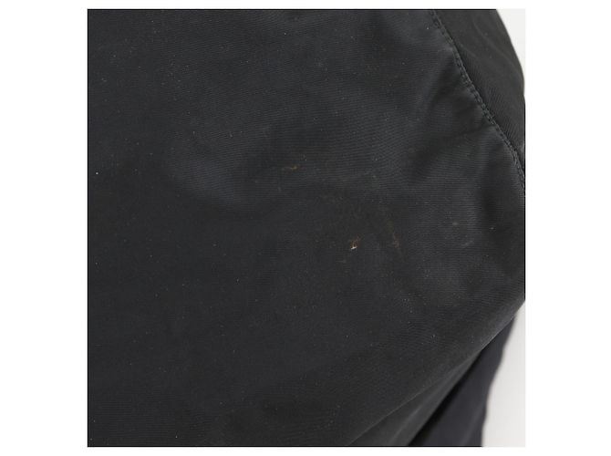 Double Borsa Boston Prada in nylon nero - vista 8