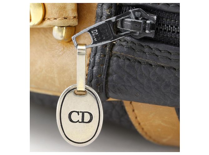 Borsa a tracolla Christian Dior in pelle nera - vista 14