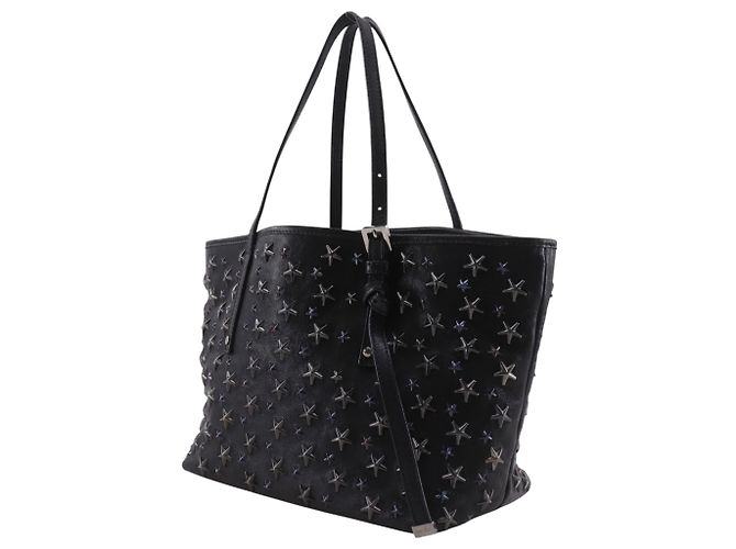 Bolso Tote Jimmy Choo Sasha Negro - vista 2