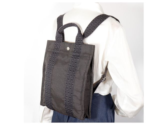 Hermès Zaino Hermes Herline Ad PM Marrone - vista 13