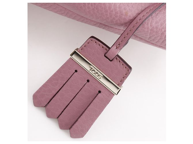 Borsa Tod's Pink Flower Rosa - vista 15