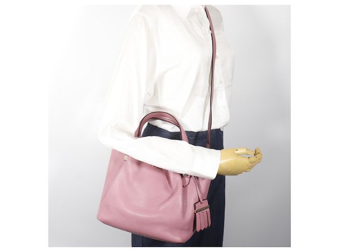 Borsa Tod's Pink Flower Rosa - vista 19