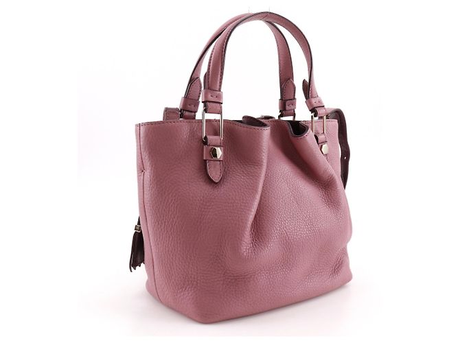 Borsa Tod's Pink Flower Rosa - vista 3