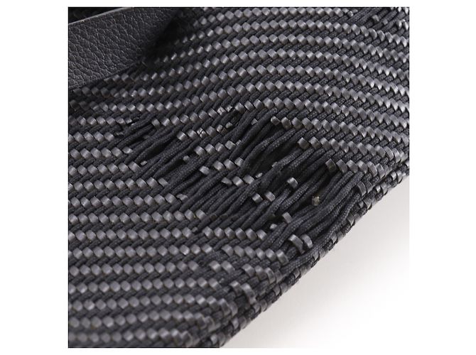 Hermès Hermes Amedaba Diago GM Handbag Black - view 12