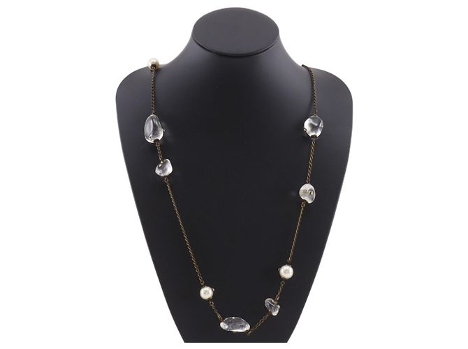 Collar Chanel Clear Stone - vista 2