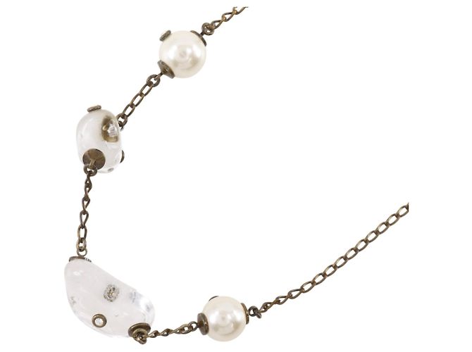 Collar Chanel Clear Stone - vista 3
