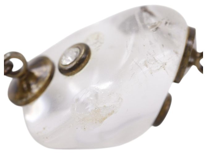 Collar Chanel Clear Stone - vista 6