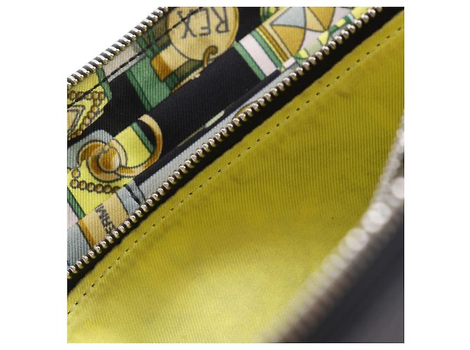 Hermès Portefeuille long Hermes Azap en cuir Epsom noir - vue 10