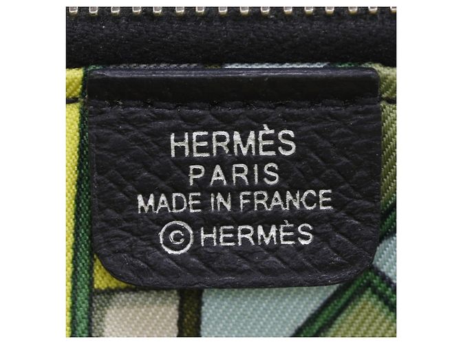 Hermès Portefeuille long Hermes Azap en cuir Epsom noir - vue 16