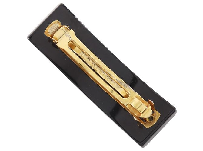Chanel Coco Mark Haarspange Schwarz - Ansicht 2