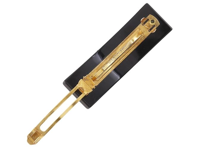 Chanel Coco Mark Haarspange Schwarz - Ansicht 3