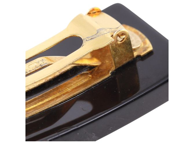 Chanel Coco Mark Haarspange Schwarz - Ansicht 4