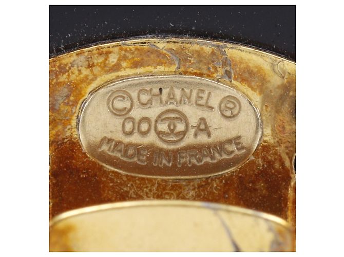 Chanel Coco Mark Haarspange Schwarz - Ansicht 9