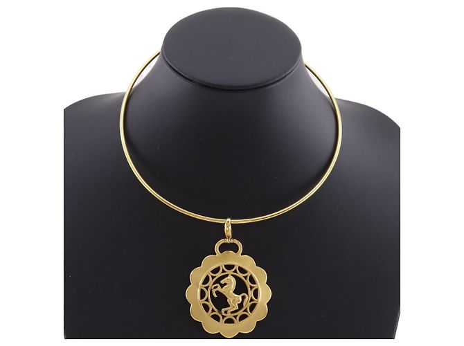Hermès Choker Hermes motivo Cheval Horse - vista 2
