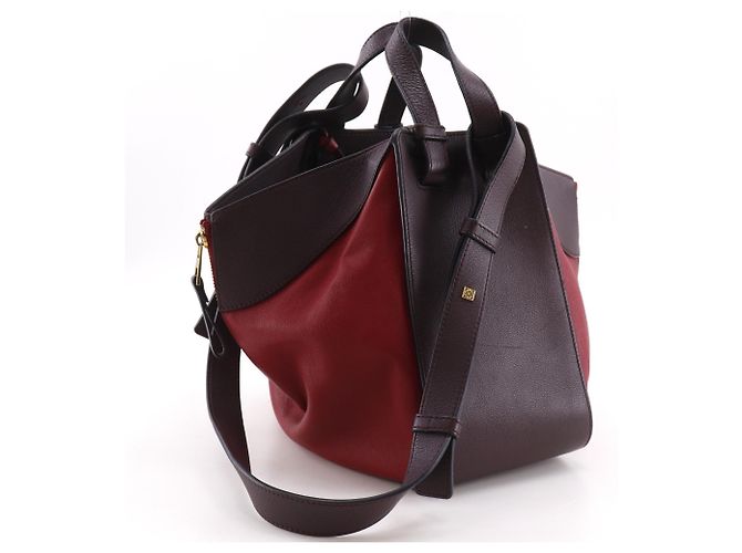 Borsa a mano Loewe Hammock Medium Marrone Rosso - vista 3
